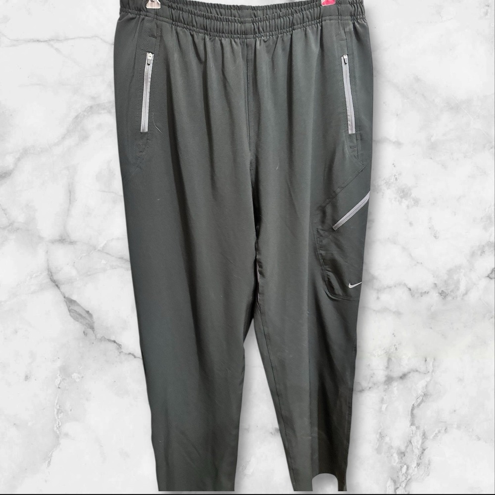 Vintage Men's  Nike Dri-FIT Phenom‎ Elite woven running pants Black  XL